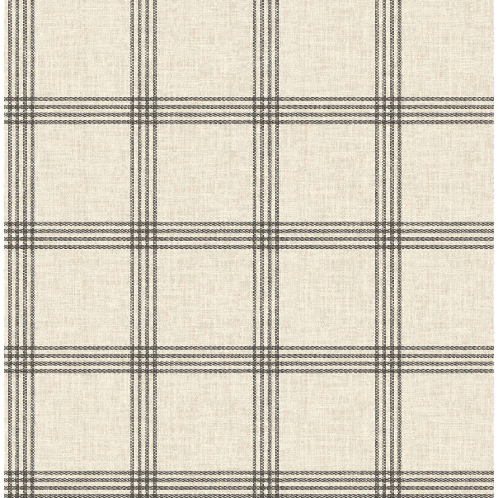 Reavis Plaid Roll, Black
