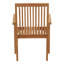  Fauteuil de patio en teck