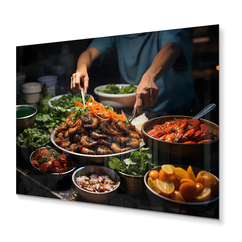 Vietnamese Street Food I - Impression sans cadre sur métal, H 24 po x l 32 po x P 1 po