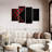 Avery Red Black Abstract-106052368
