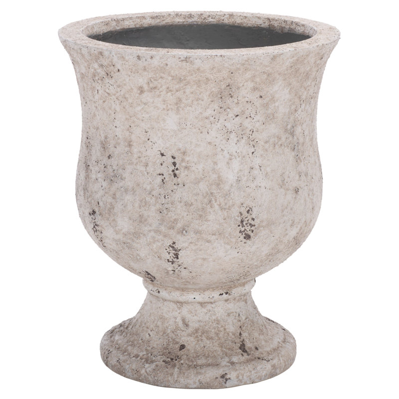 Remy Planter Pot, Antique White, 15 x 15 x 18.1