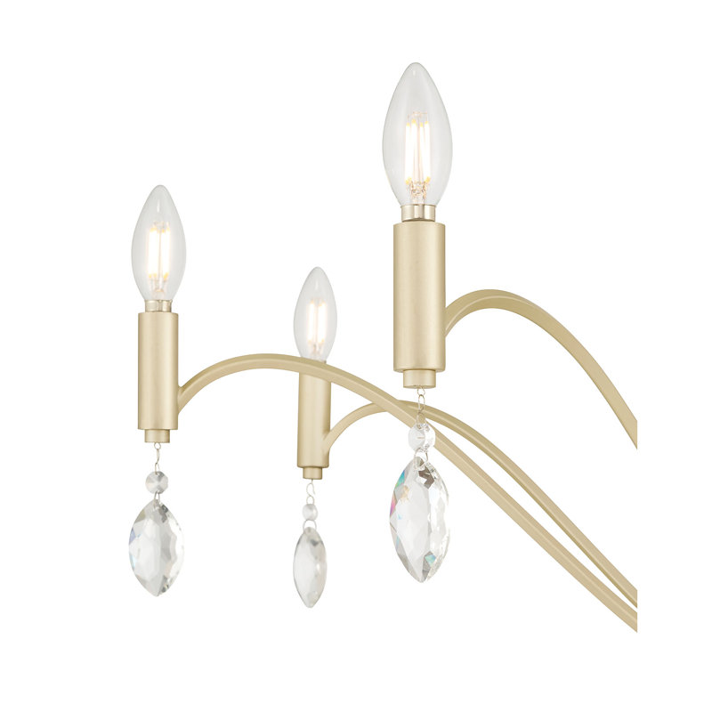 Lustre 8 lumières Aureline, 8 lumières