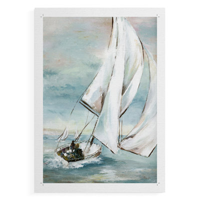 Setting Sail -Canvas Print Only - NOT FRAMED