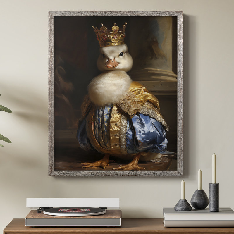 ANIMALS Series CCV III, reproduction encadrée - bois massif, H 21 po x l 17 po