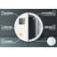 Huldar Glass Flat Wall Mirror