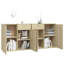 Audreyna Sideboard 160x36x75 cm Engineered Wood-1992933976