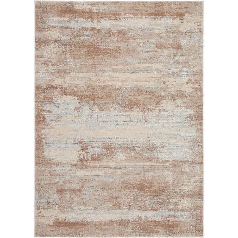 Comer Abstract Indoor Rug, Rectangle 5'3" x 7'3"