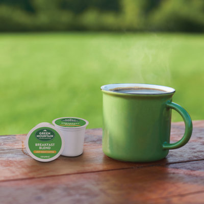 Green Mountain Coffee Roasters Breakfast Blend Single-Serve Keurig K-Cup Pods, Light Roast Coffee