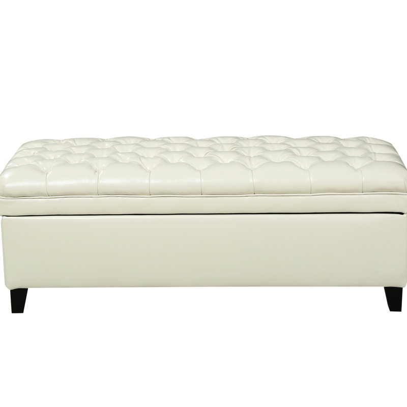 Storage - , Pu Leather Finish, 50" X 20.5" 18.15", 33.21 Lb, Sophisticated Chest Pair, 51.23 In. 19.97 18.15 In., Lb, Ivory