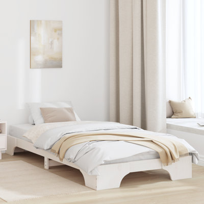 Bed Frame Solid Pine Wood