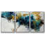 Teal Splat - Toile encadrée multi-pièces-1092949214-1092949188