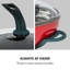 Klarstein 38cm Non Stick Electric Grill with Glass Lid