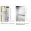 60 in. x 32 in. 4-Piece Direct-to-Stud Alcove Shower Wall Kit in White