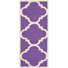 Purple/Ivory