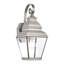 Lanterne murale d'extérieur en verre biseauté H 15,5 po Anousha-2044679531