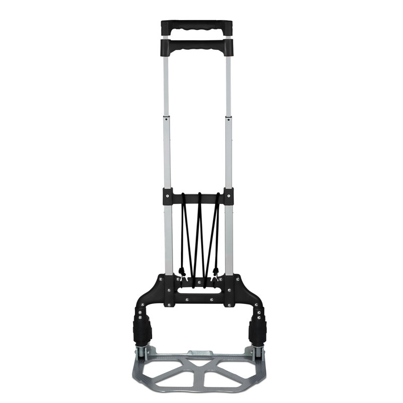 Montez-le! Diable pliable et chariot | 165 lb Capacité de chariot à bagages avec roues en caoutchouc