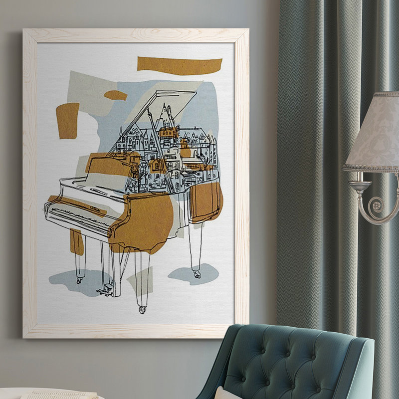 Rehearsal I - Reproduction de photo sur toile, Blanc, H 37,5 po x l 27,5 po x P 1 po