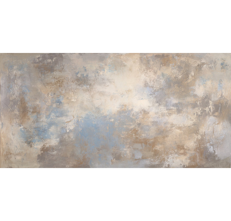 «Cloud Mist Field», art mural sur toile tendue, L 40 po x H 20 po x P 1,5 po