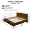 Structure de lit plateforme Abigail-129727151