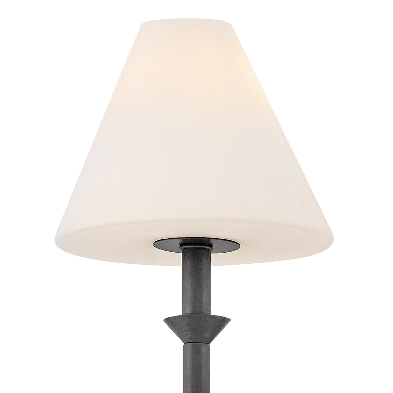 Greta Single Light Bath Sconce, Black
