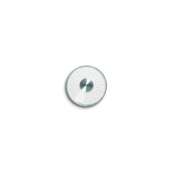 Oversized Zen 2" Diameter Round Knob, Clear