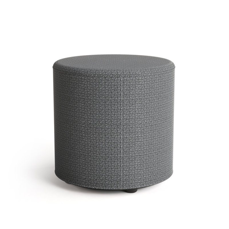 Tissu intérieur safran d'intérieur revêtu de forme cylindrique recouvert de tissu safran, Gris