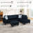 Richell Upholstered Ottoman-686764005-686764006