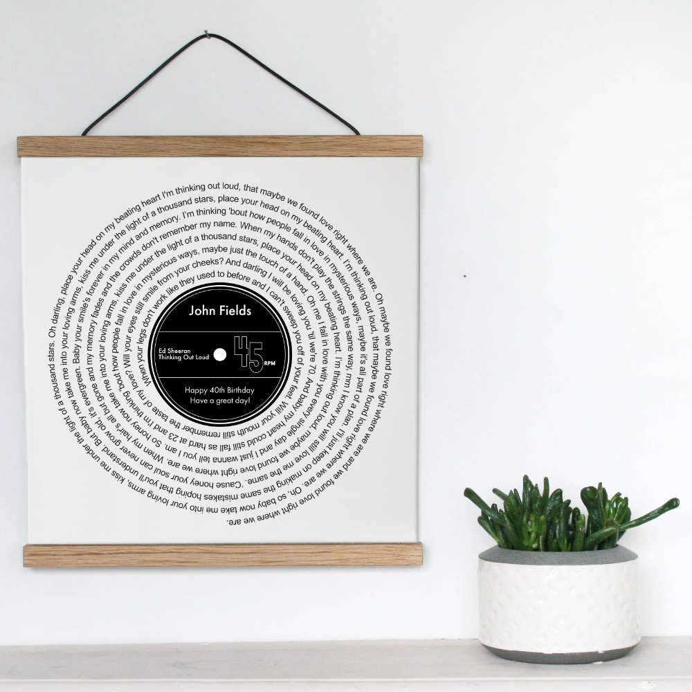 Single Picture Frame Print on Canvas