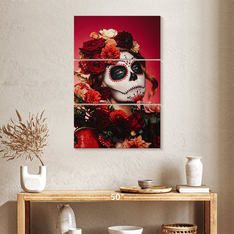 Femme Lelend Sugar Skull, H 38 po x l 24 po