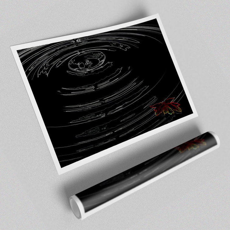Ripples Abstract - No Frame Print