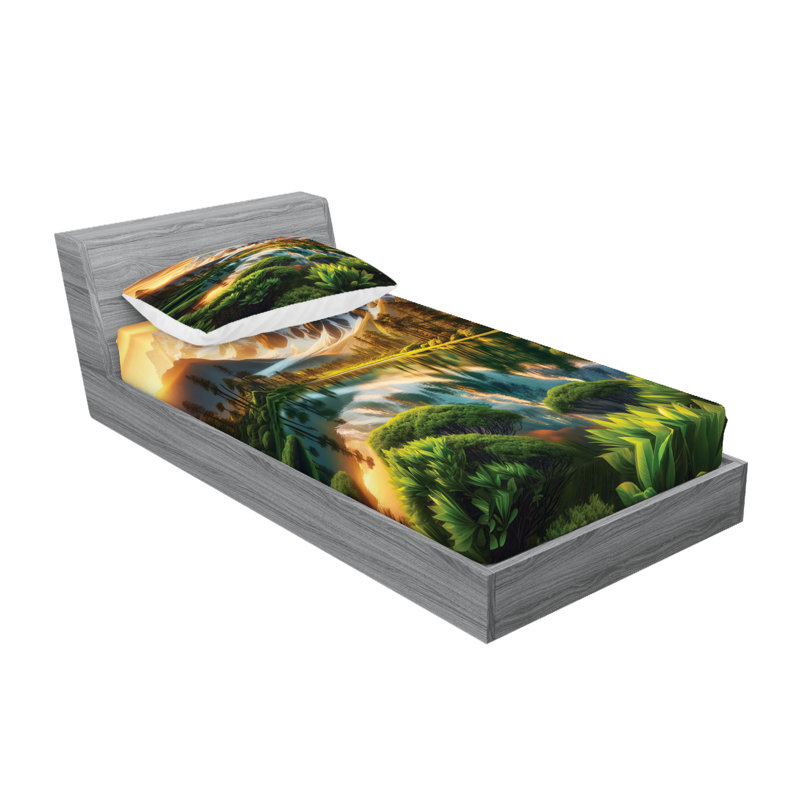Microfiber Sheet Set, Twin