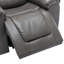 Fauteuil inclinable manuel de cinéma à 3 places avec deux porte-gobelets intégrés pour le salon