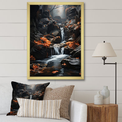 «Waterfall Harmony In Motion» sur toile