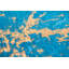 Stellar Lightning Machine Woven Turquoise Rug-70782080
