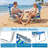 Edenbourgh Folding Beach Chair