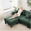 Repose-pieds Lucas - polyester-vert-737119519