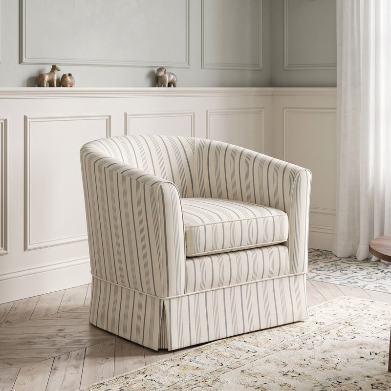 Fauteuil pivotant moderne, fauteuil d'appoint pivotant confortable pour salon, chambre à coucher, coin lecture