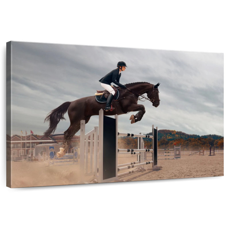 Sireci Equestrian Jumping, 20'' H x 30'' W