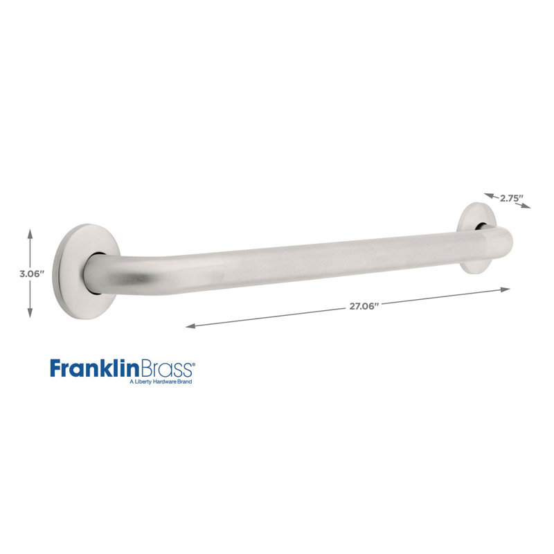 Centurion 24" Grab Bar, Stainless Steel