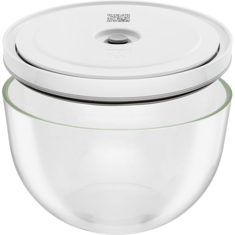 ZWILLING Fresh & Save BOWLS Glass Vacuum Bowl, Large, 1.85 quarts