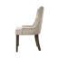 Ensemble de 2 chaises de salle à manger rembourrées en velours-77566983