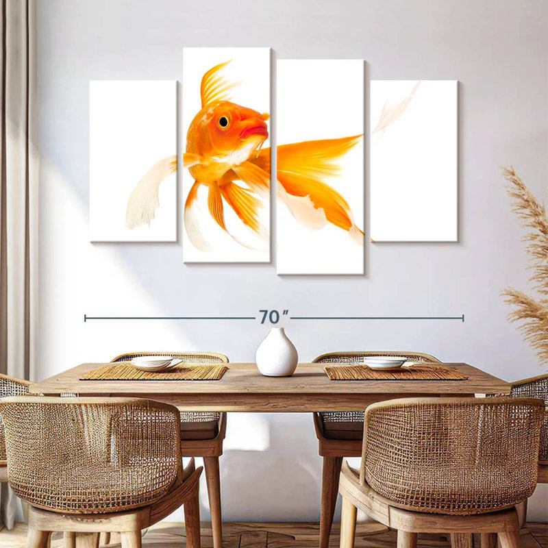 Brampt Goldfish, 42" H x 68" W