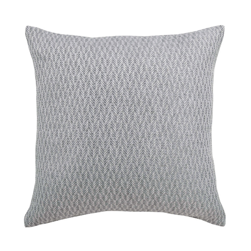 Hisaye Square Cushion, Pale Grey