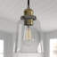 Luminaire suspendu 1 lumière à une cloche-16109599