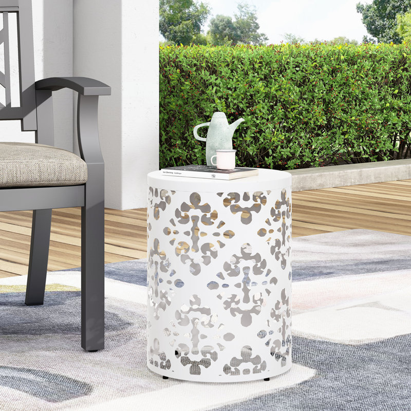 Tables de patio, Blanc