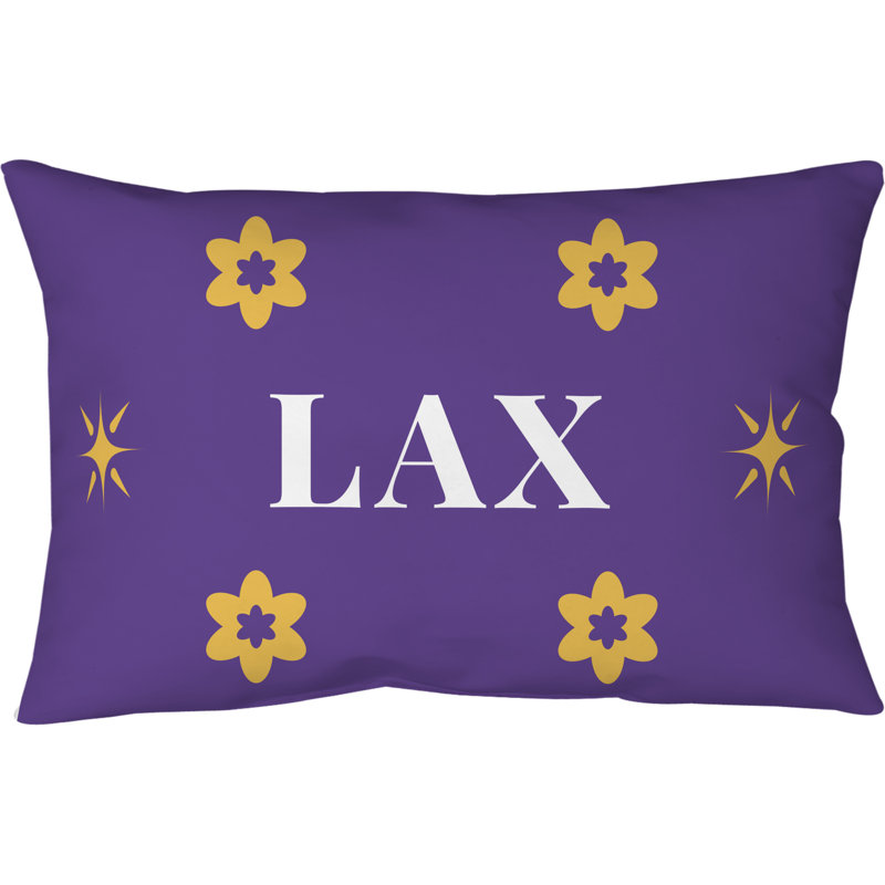 Coussin 14 po x 10 po LA