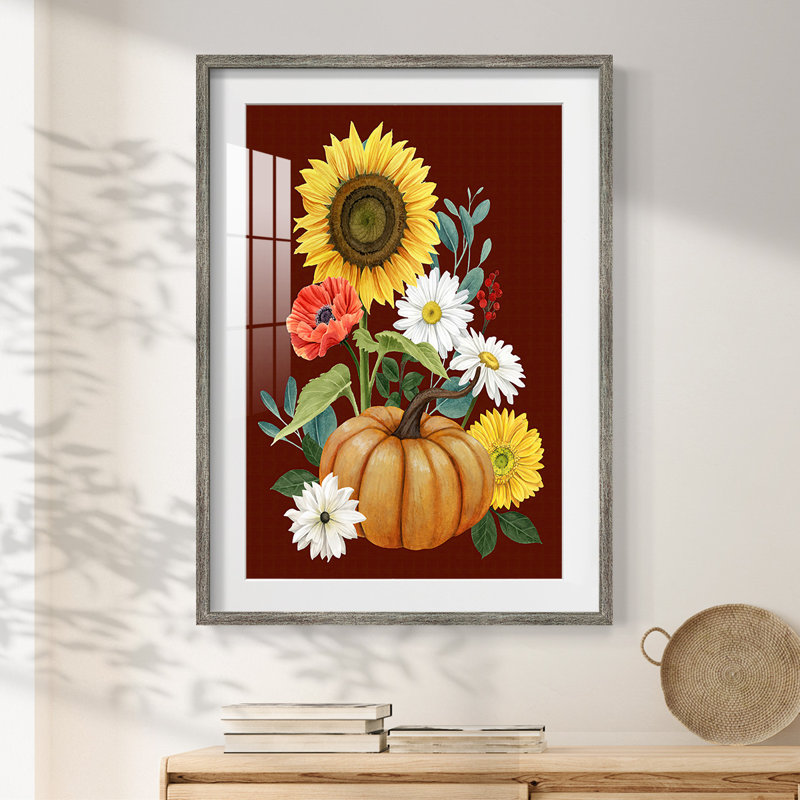 «Beautiful Fall II», reproduction encadrée, Vieilli, H 28,5 po x l 20,5 po