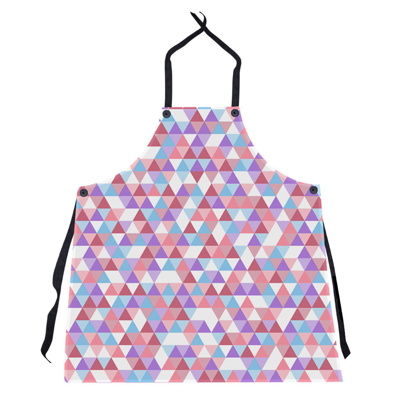 Bib Apron, Pink Multicolor