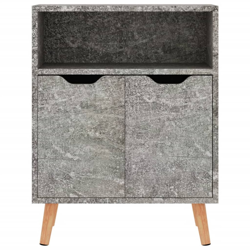 Sideboard 60x30x72 cm Engineered Wood, Concrete Grey