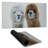 Two lamas - 15.75"x31.50" Desk mat